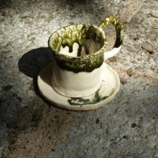 Tasse et Asiette "Mousse"