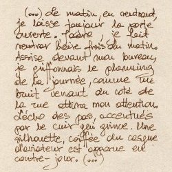 image Écriture