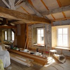 Maison à Terrebourg - chantier en cours