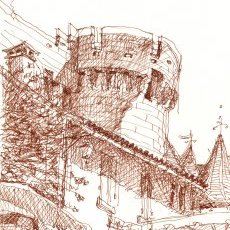 Chateâu à Bourdeille