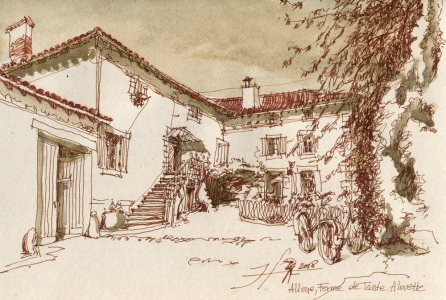 Ferme Tente Alouette, Commune Alloue